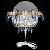 Бра Камея Флора синяя в Химках