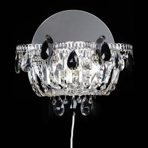 Бра Камея черная в Химках Гусь Хрустальный