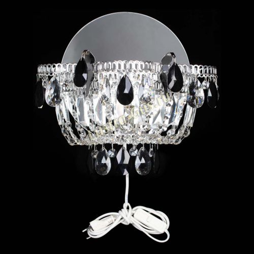 Бра Камея черная в Химках Гусь Хрустальный