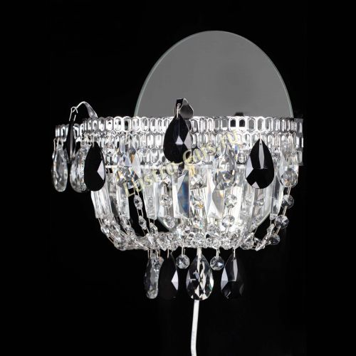 Бра Камея черная в Химках Гусь Хрустальный