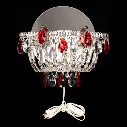 Бра Камея красная в Химках Гусь Хрустальный