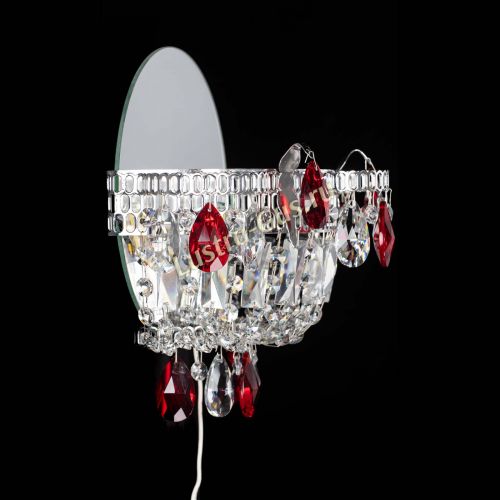 Бра Камея красная в Химках Гусь Хрустальный