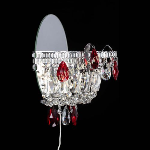 Бра Камея красная в Химках Гусь Хрустальный