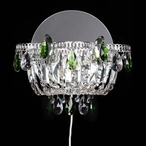 Бра Камея зеленая в Химках Гусь Хрустальный