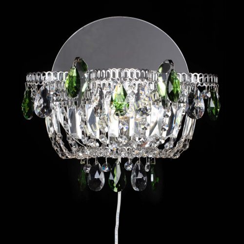 Бра Камея зеленая в Химках Гусь Хрустальный