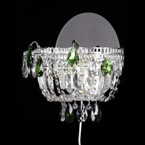 Бра Камея зеленая в Химках Гусь Хрустальный