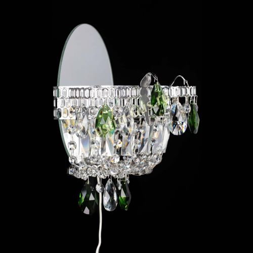 Бра Камея зеленая в Химках Гусь Хрустальный