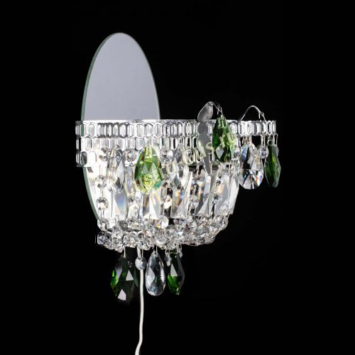 Бра Камея зеленая в Химках Гусь Хрустальный