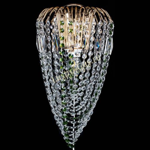 Бра Каскад Водоворот зеленая в Химках Гусь Хрустальный