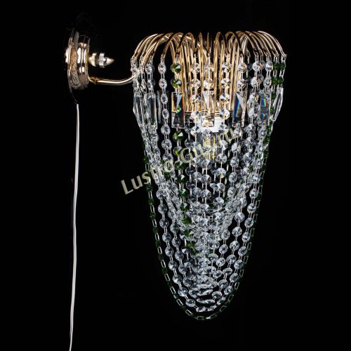 Бра Каскад Водоворот зеленая в Химках Гусь Хрустальный