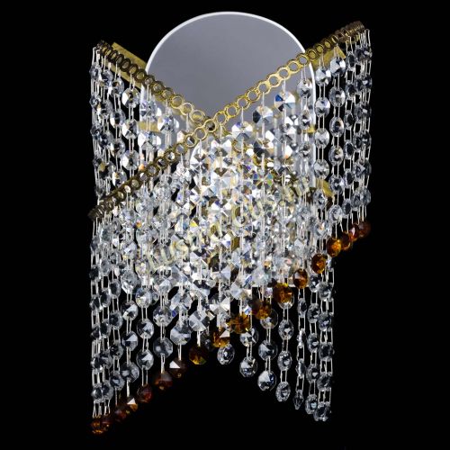 Бра Космея №1 чайная под бронзу в Химках Гусь Хрустальный