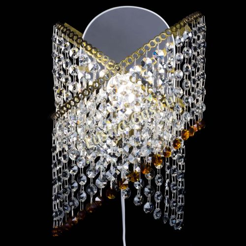 Бра Космея №1 чайная под бронзу в Химках Гусь Хрустальный