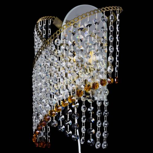 Бра Космея №1 чайная под бронзу в Химках Гусь Хрустальный