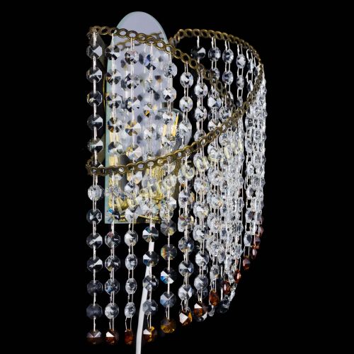 Бра Космея №1 чайная под бронзу в Химках Гусь Хрустальный