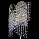 Бра Космея №1 фиолетовая под бронзу в Химках