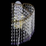 Бра Космея №1 фиолетовая под бронзу в Химках