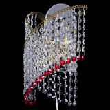 Бра Космея №1 красная под бронзу в Химках