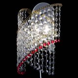 Бра Космея №1 красная под бронзу в Химках