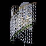 Бра Космея №1 зеленая под бронзу в Химках