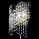 Бра Космея №1 зеленая под бронзу в Химках