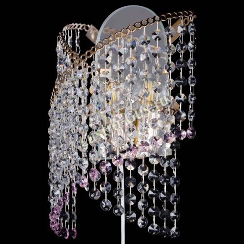 Бра Космея №1 розовая в Химках Гусь Хрустальный