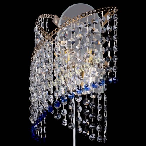 Бра Космея №1 синяя в Химках Гусь Хрустальный