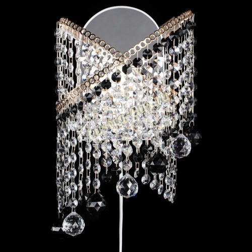 Бра Космея №3 черная в Химках Гусь Хрустальный