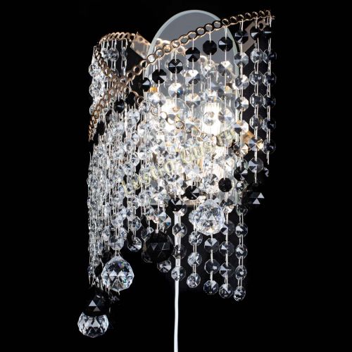 Бра Космея №3 черная в Химках Гусь Хрустальный