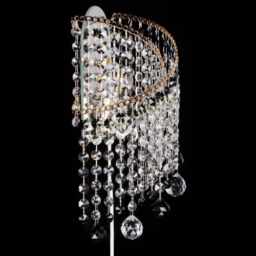 Бра Космея №3 черная в Химках Гусь Хрустальный