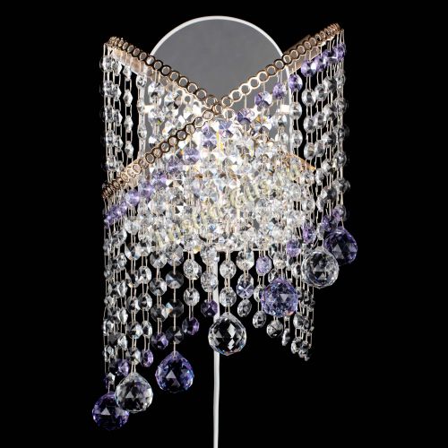 Бра Космея №3 фиолетовая в Химках Гусь Хрустальный