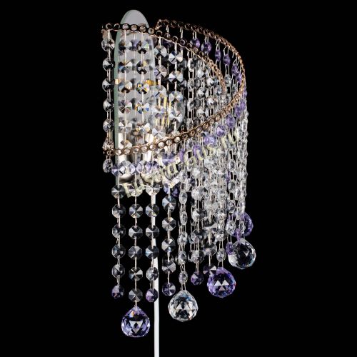 Бра Космея №3 фиолетовая в Химках Гусь Хрустальный