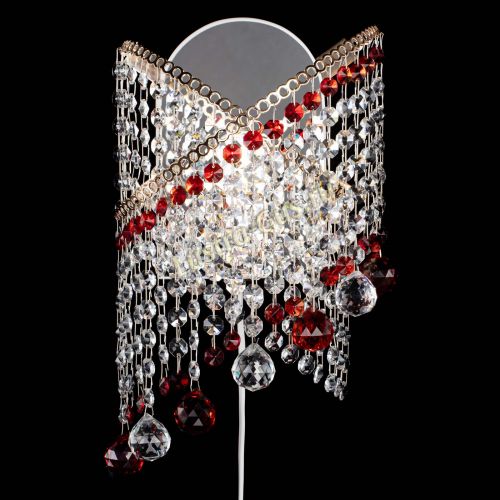 Бра Космея №3 красная в Химках Гусь Хрустальный