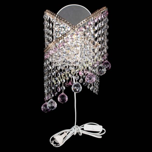 Бра Космея №3 розовая в Химках Гусь Хрустальный