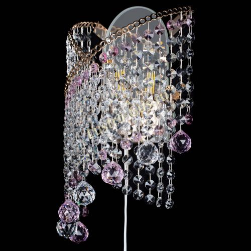 Бра Космея №3 розовая в Химках Гусь Хрустальный