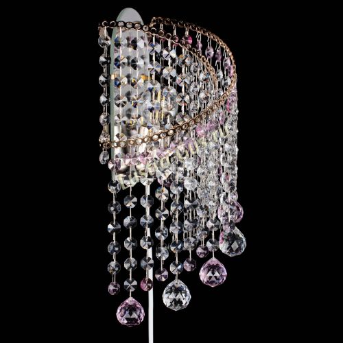 Бра Космея №3 розовая в Химках Гусь Хрустальный