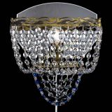 Бра Квадрат №2 под бронзу Синяя в Химках