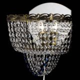 Бра Квадрат №2 под бронзу Синяя в Химках