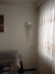 Люстра Виктория шар большая в Химках отзыв и фото покупателя