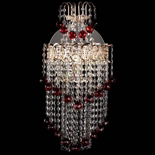 Бра Ника №5 красная в Химках Гусь Хрустальный