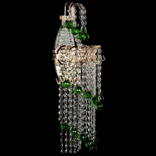 Бра Ника №5 зеленая в Химках Гусь Хрустальный