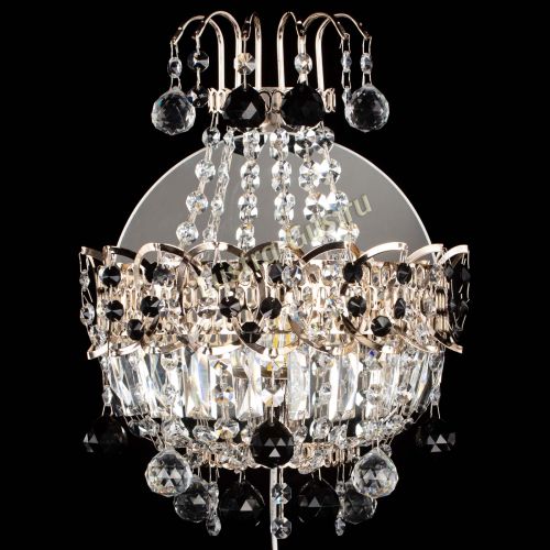 Бра Ника шар черная в Химках Гусь Хрустальный