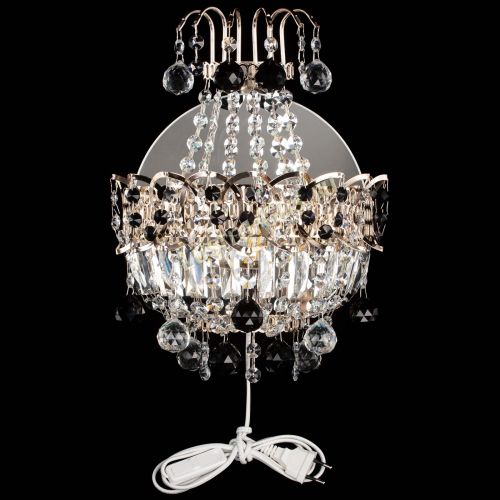 Бра Ника шар черная в Химках Гусь Хрустальный