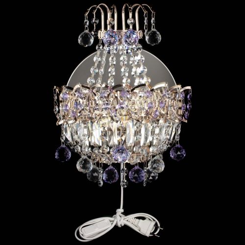 Бра Ника шар фиолетовая в Химках Гусь Хрустальный