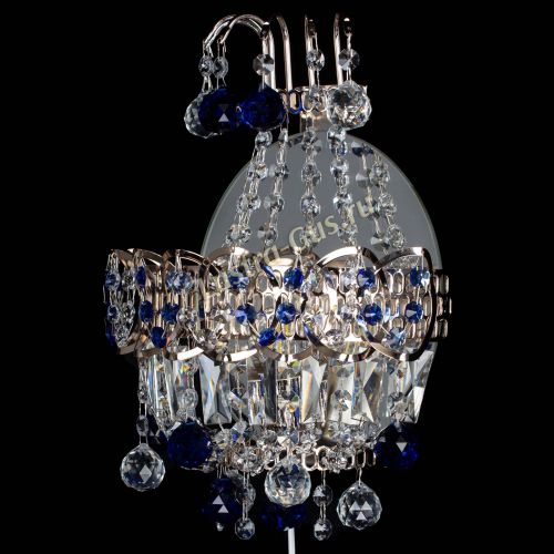 Бра Ника шар синяя в Химках Гусь Хрустальный