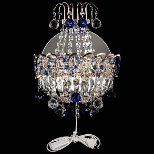 Бра Ника шар синяя в Химках Гусь Хрустальный