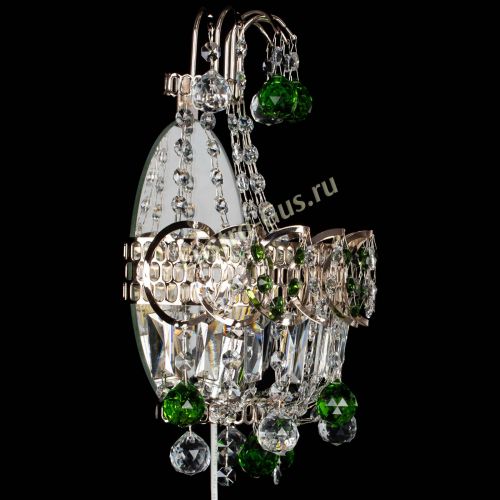 Бра Ника шар зеленая в Химках Гусь Хрустальный