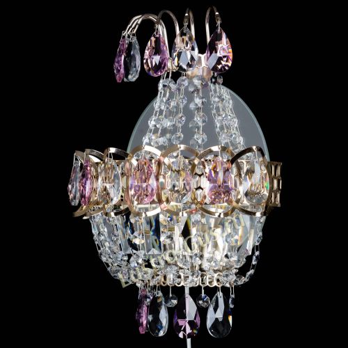 Бра Ника журавлик розовая в Химках Гусь Хрустальный