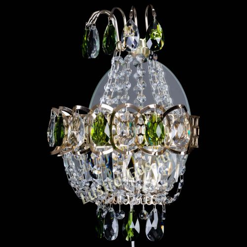 Бра Ника журавлик зеленая в Химках Гусь Хрустальный