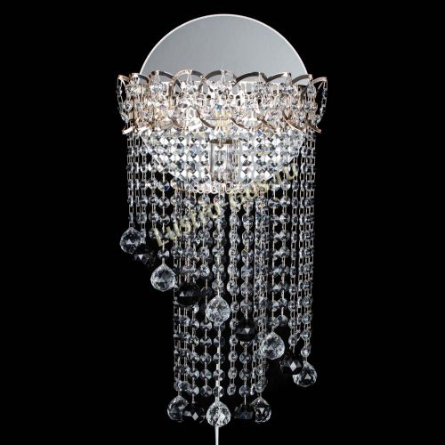 Бра Омега №1 черная в Химках Гусь Хрустальный