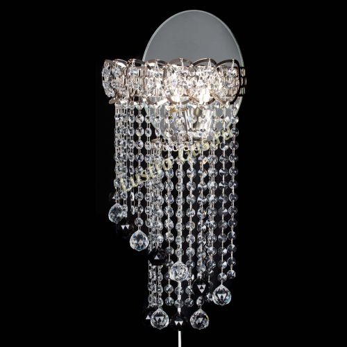 Бра Омега №1 черная в Химках Гусь Хрустальный